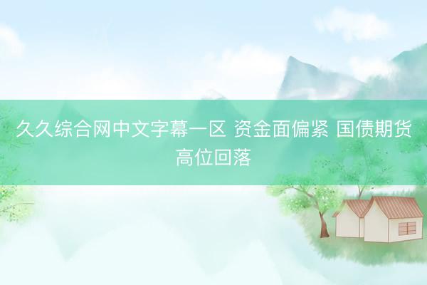 久久综合网中文字幕一区 资金面偏紧 国债期货高位回落